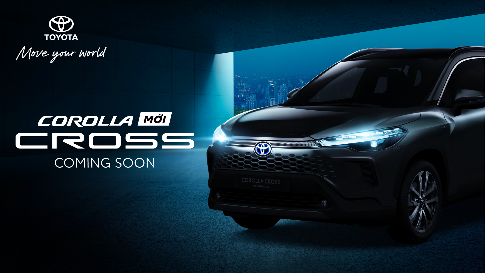 Corolla Cross phiên bản nâng cấp 2024 sẽ chính thức được ra mắt vào tháng 5/2024