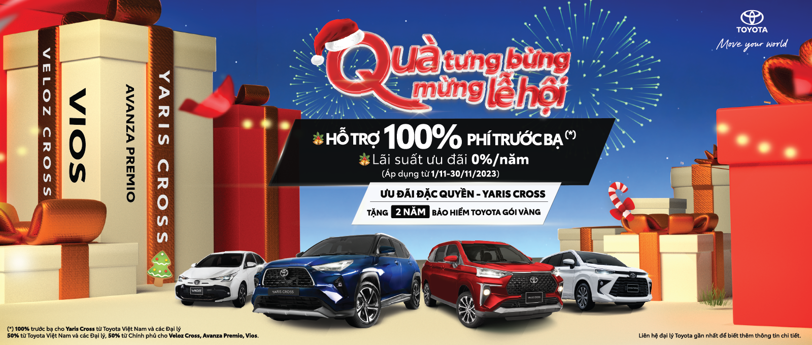 Khuyến mại hấp dẫn từ Toyota Long Biên dành cho các mẫu xe trong tháng 11/2023