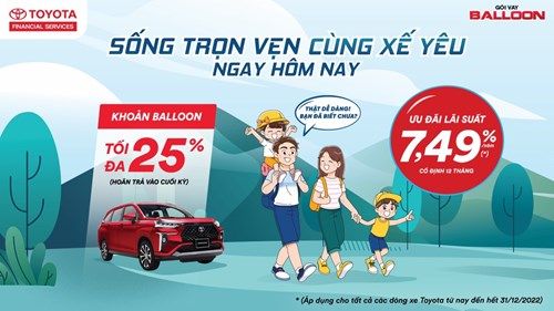 Mua sắm rộn ràng với lãi xuất ưu đãi chỉ từ 6,49%/Năm
