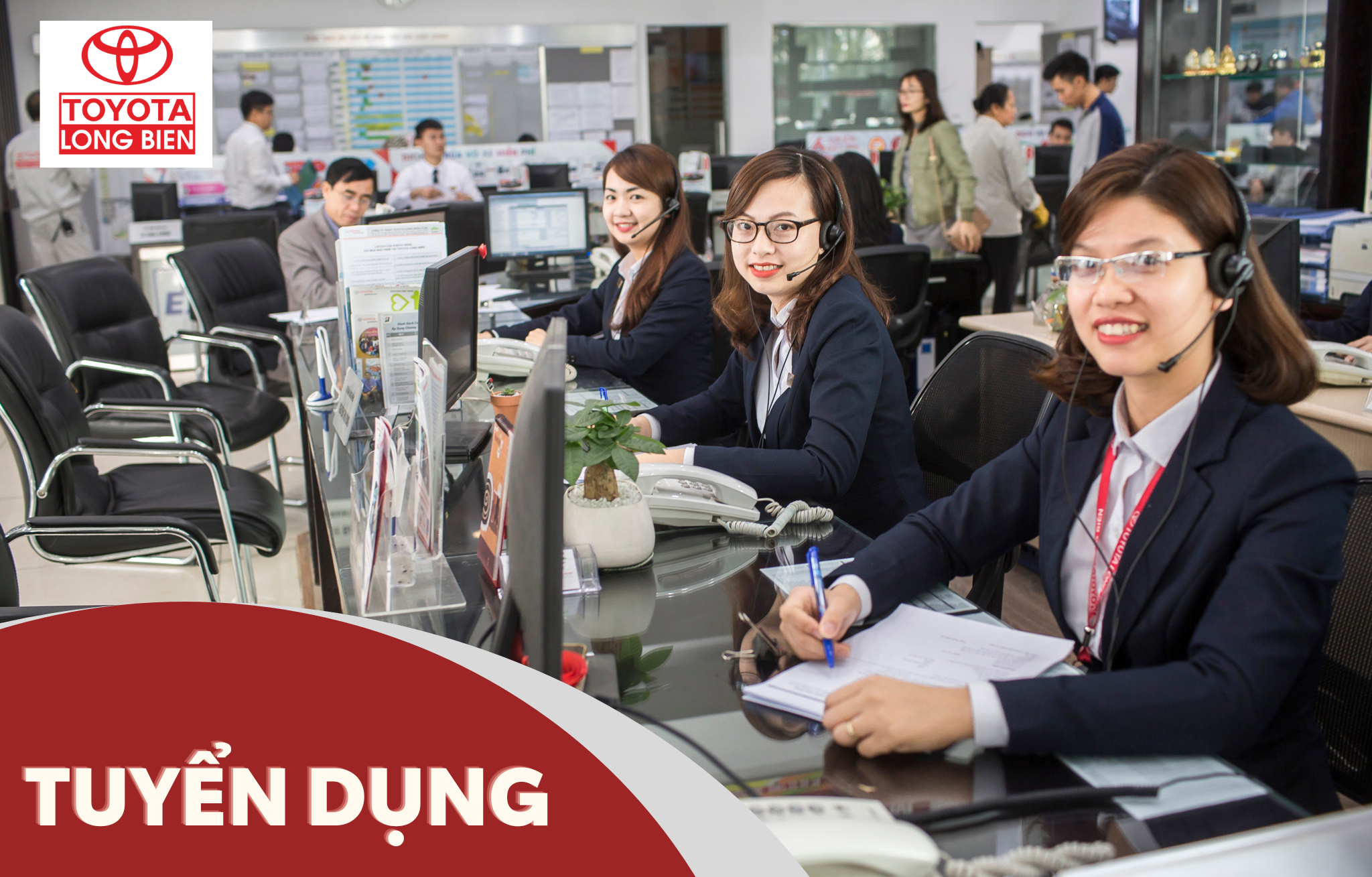 Toyota Long Biên tuyển dụng